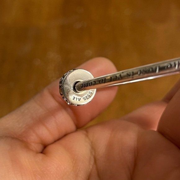 NWOT Limited Edition Pandora Fireworks Bangle Bracelet w/ 3 Christmas Charms EUC - Picture 15 of 15